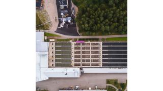 Kläranlage in der Gemeinde Växjö, Schweden (Van Remmen )