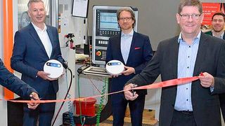 Der 5G-Industry Campus Europe schaltete am 12. Mai 2020 sein Funknetz ein. (Bild: Fraunhofer IPT)