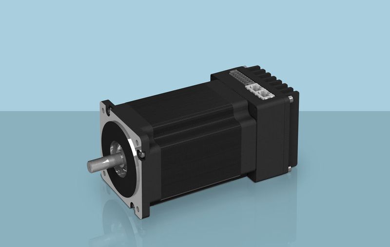 Im Servokompaktantrieb Ecompact 34 sind Encoder und Leistungselektronik integriert. (Bild: Jenaer Antriebstechnik)