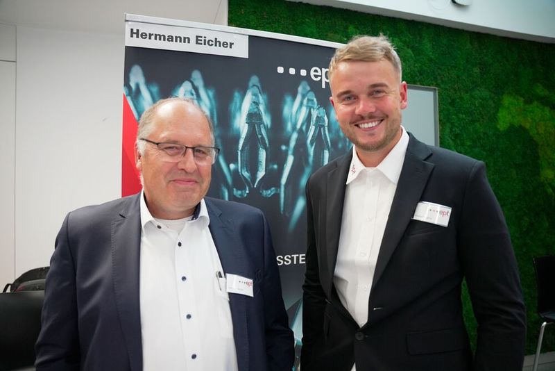 Hermann Eicher and Florian Guglhör. (Image:Kristin Rinortner)