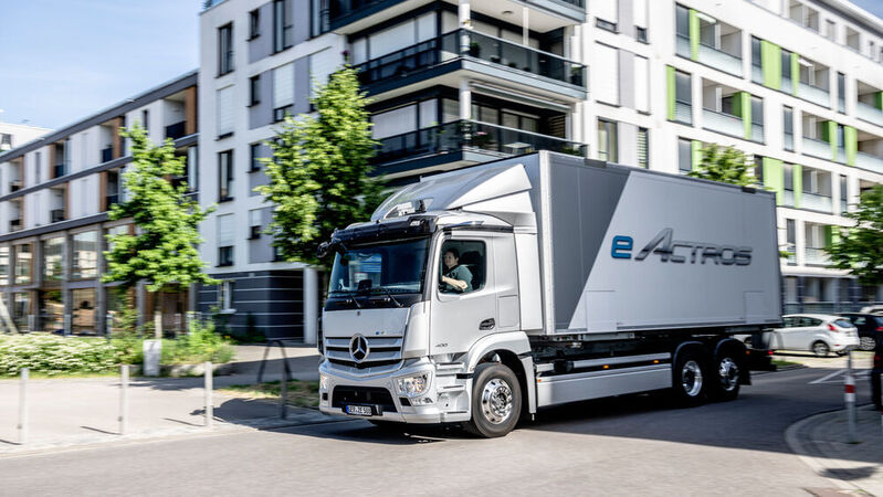 E-Actros von Daimler Truck.