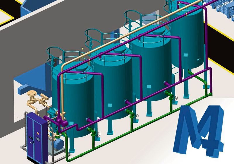 Mit der Version 7.0 vereinigt CAD Schroer die Produkte Medusa4 und MPDS4 in einer gemeinsamen CAD-Suite. MPDS4 läuft jetzt unter dem Namen M4 Plant. (CAD Schroer)