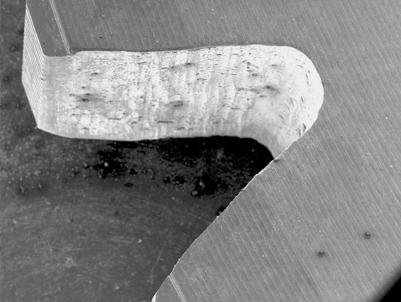 Zu entgratendes Zahnrad. (Bild: ATL)