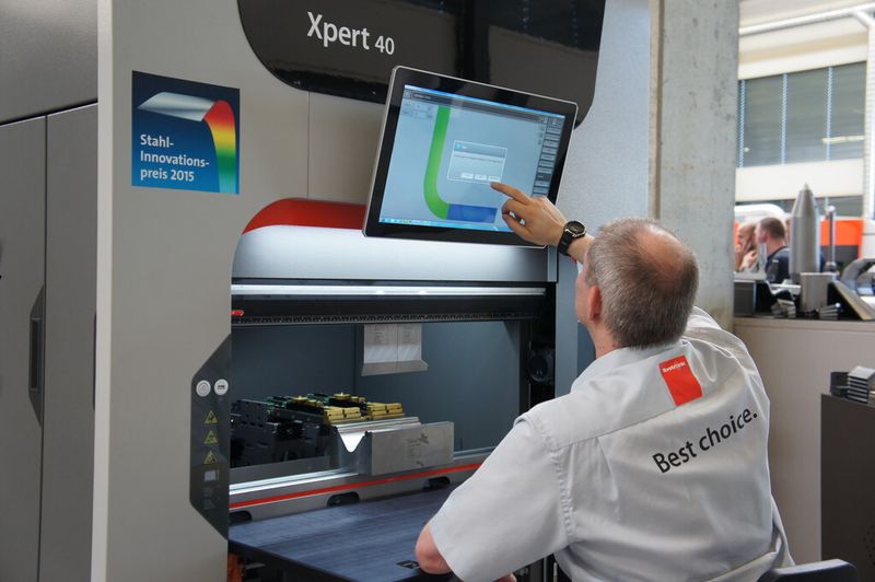 Impressionen von der Hausmesse bei Bystronic. (Bild: Meister)