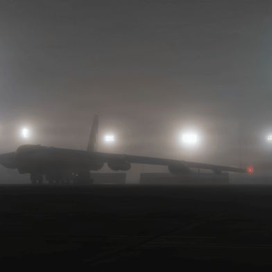 A B-52H Stratofortress idles prior to taking off in support of Operation Epic Fury in March 2026. (Source: U.S. Air Force)