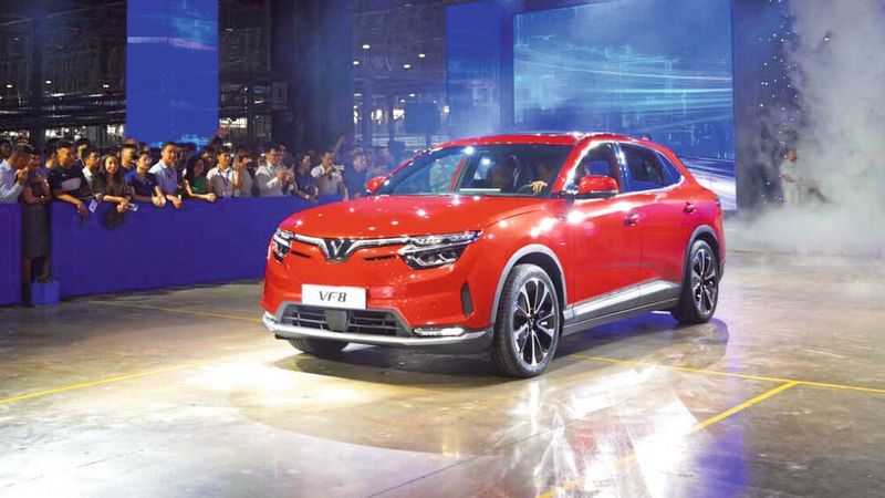 Für den VF 8 werden inklusive Batterie über 60.000 Euro fällig. (Bild: Vinfast)