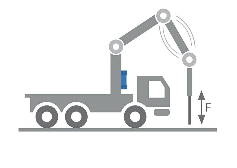 Die Einsatzmöglichkeiten von Dehnungssensoren sind grenzenlos: Gewichtsmessung für Baufahrzeuge, Schwingungsdämpfung, Blechdickenmessung, Regelung der Haltekraft und Kraftüberwachung im Fügeprozess sind nur fünf von etlichen Anwendungsfällen.  (Bild: Baumer)
