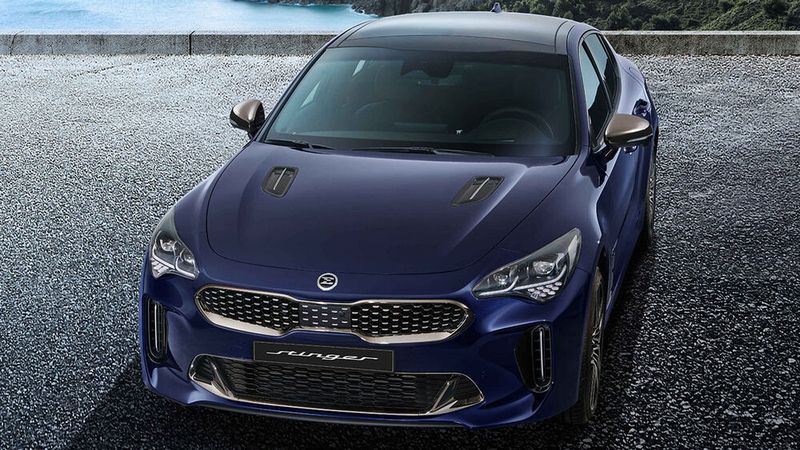 Kia hat den Stinger für das kommende Modelljahr überarbeitet. (Bild: Kia)
