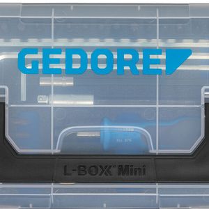 Durch den transparenten Kofferdeckel behält man das Sortiment im Blick.(Bild:  Gedore (Thomas Philippi))