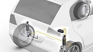 An der Hinterachse haben verstellbare Dämpfer eine spürbare Wirkung. (Foto: ZF)