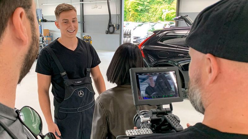 Der Nachwuchs verwaltet den Tiktok-Kanal in Eigenregie und produziert humorvolle Kurz-Clips, die teilweise über 81.000 Aufrufe verzeichnen.  (Bild: Lueg)