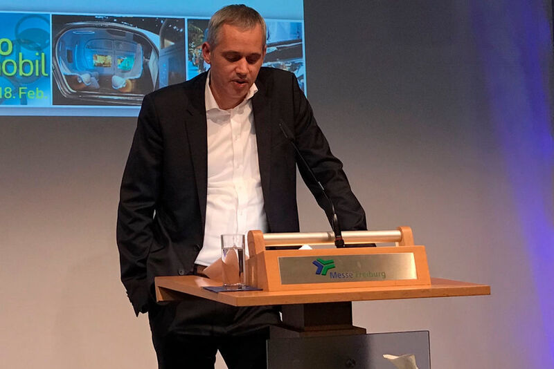 Messechef Daniel Strowitzki erwartet bis Sonntagabend rund 24.000 Besucher. (Michel / »kfz-betrieb«)