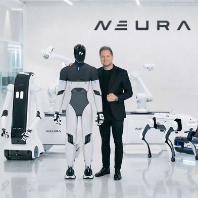 Milliarden-Investment für kognitive Systeme: Neura Robotics plant mit neuem Kapital, die Serienproduktion seiner lernfähigen Roboter bis 2030 hochzufahren. (Bild: Neura Robotics)