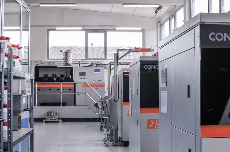 3D-Fabrik von Zare mit Maschinen von Concept Laser (Zare)