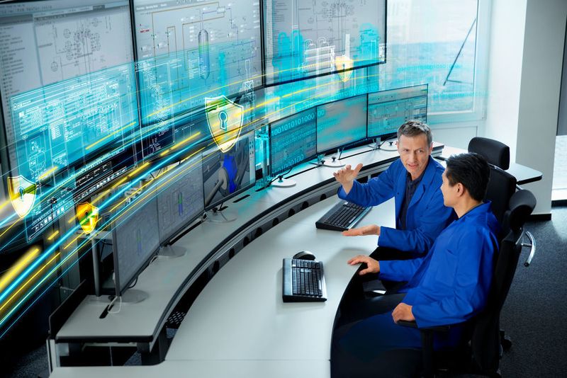 This includes a concept that is fully secure. And keeps control systems safe from cyber attacks. (Siemens)