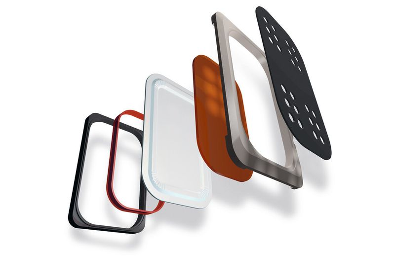 Tablet-PC-Explosionszeichnung. (Bild: tesa)