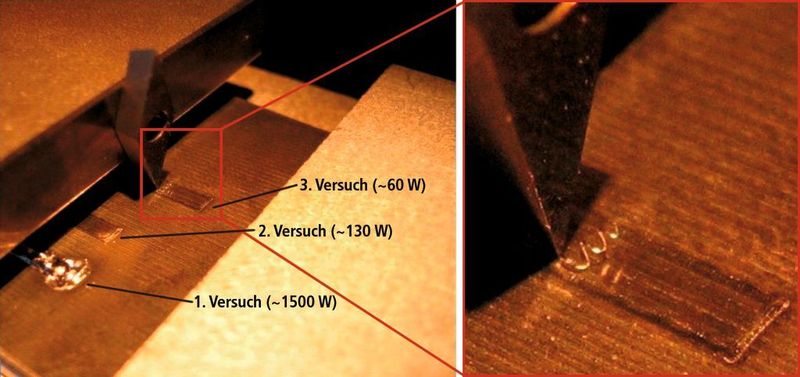 Bild 2: Warmzerspanungsversuch mit der Titanlegierung Ti-6242.  (Bild: IWF)