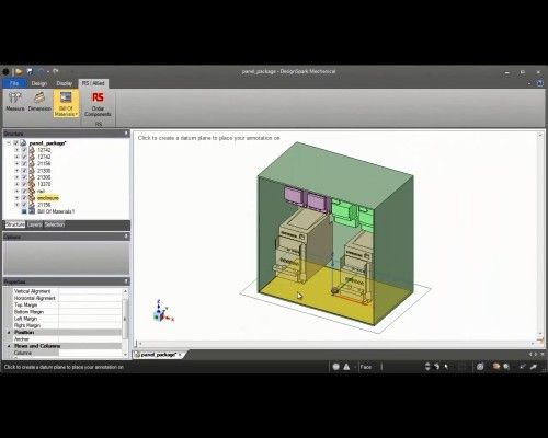 Designspark Mechanical Version 2.0: Die kostenfreie 3D-Modellierungs-Software in Aktion (Bild: RS Components)