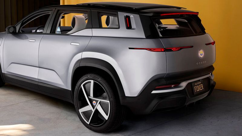 Die Türgriffe sind beim Ocean mit der Karosserie bündig.  (Bild: Fisker)