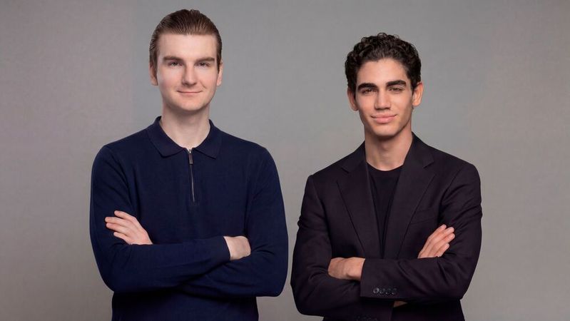 Die beiden Startup-Gründer von Novavoca: Golo Wachs (l.) und Ali Masri (Bild:  Novavoca)