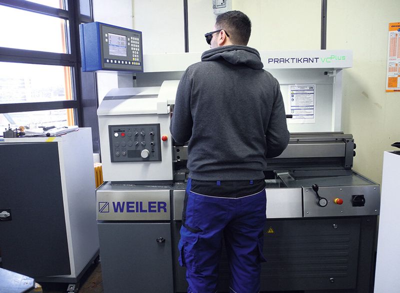 Die Praktikant VC plus ist mit dem Energiesparsystem e-Tim ausgestattet, das dazu beiträgt, den Schülern das Thema Nachhaltigkeit näherzubringen. (Bild: Weiler)