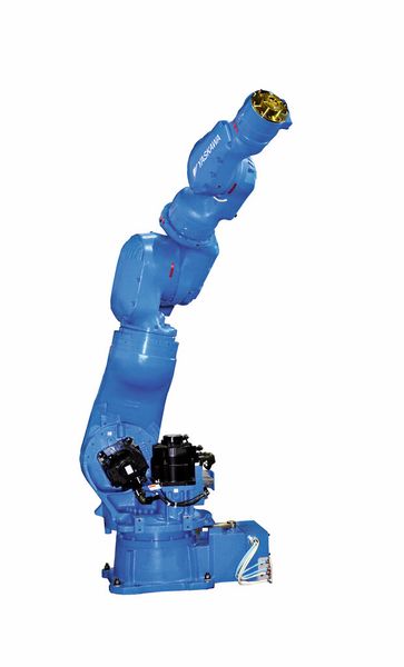 Der siebenachsige Punktschweißroboter Motoman VS50 ermöglicht  Arbeiten auf kleinstem Raum. (Bild: Yaskawa)