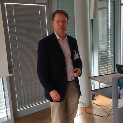 Predictive Maintenance mit Hilfe smarter Daten – das war das Thema von Moritz von Plate, dem CEO des Startups Cassantec. (Bild: Johann Wiesböck)