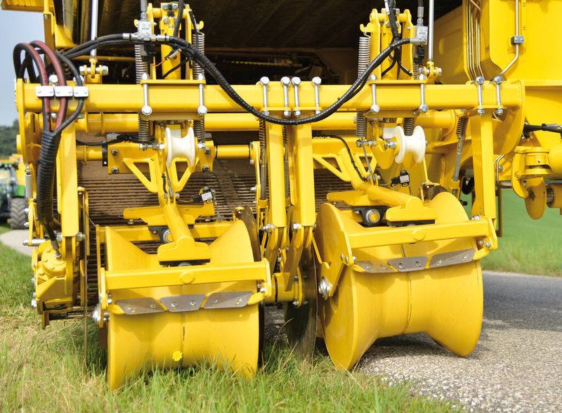 Detail der Kartoffelerntemaschine Keiler 2. (Bild: Ropa)