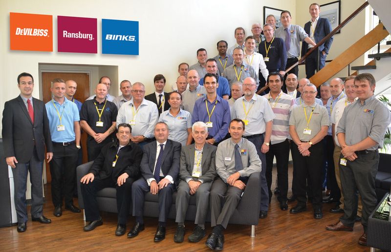 Zur Vorstellung der neuen Produkte waren Besucher auch aus der Türkei und dem Nahen Osten nach Bournemouth zu Finishing Brands gereist. (Bild: Finishing Brands)