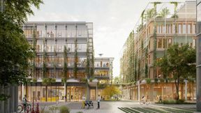 Visualisierung der Gebäude, die für die ETH-Zürich-Zweigstelle in Heilbronn errichtet werden sollen. (Bild: ETH Zürich)