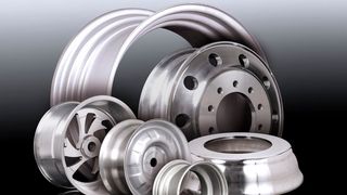 WF Maschinenbau designs and builds machines for wheel rim production.