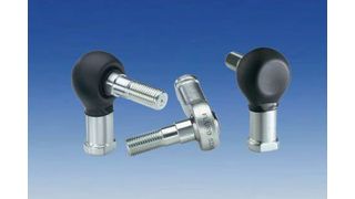 Hochleistungs-gelenkköpfe mit integriertem Gewindebolzen  (Bild: Fluro-Gelenklager)