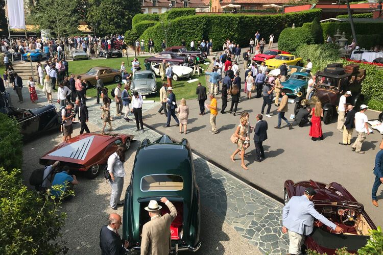 Immer Ende Mai trifft sich eine höchst exklusive Oldtimer-Szene am Comer-See. (Bild: sp-x)