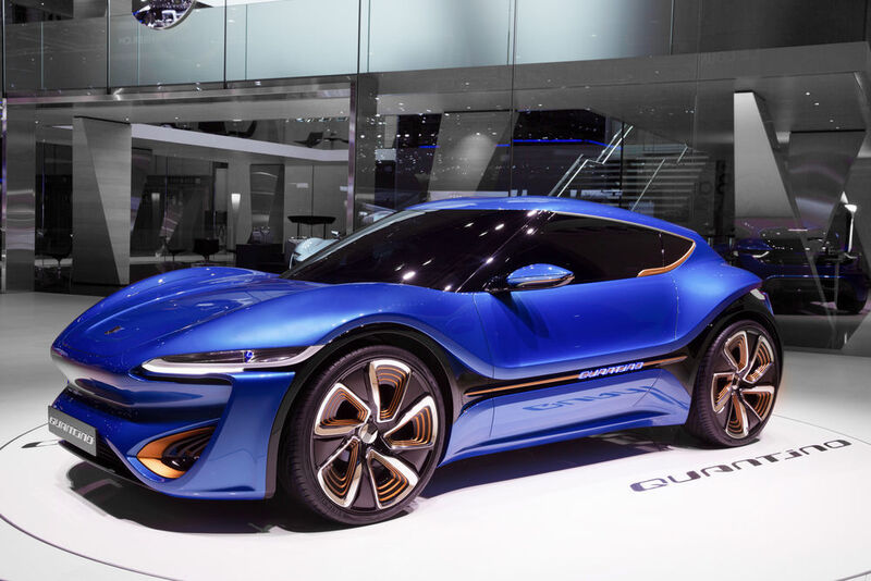 Der Quantino von Nano Flowcell erreicht eine Höchstgeschwindigkeit von 200 km/h, beschleunigt von 0 auf 100 km/h in weniger als 5 Sekunden und hat eine Reichweite von 1000 km bei 0 Emissionen. (Bild: Nano Flowcell)