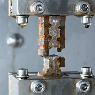 Der Fokus der Forschungsarbeit lag in der Entwicklung einer Methodik zur Bewertung der der Stahl-Aluminium-Laserschweißverbindungen und dessen Umsetzung in einem geschweißten Adapter. (Bild: Fraunhofer LBF)