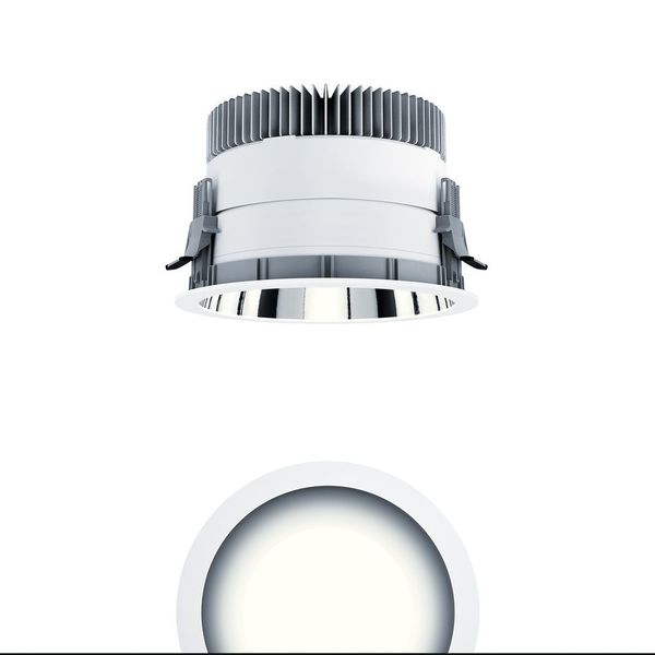 Das Licht von roten und ungesättigten gelben LEDs wird zu einem warmen, weißen Licht gemischt. (Cree)