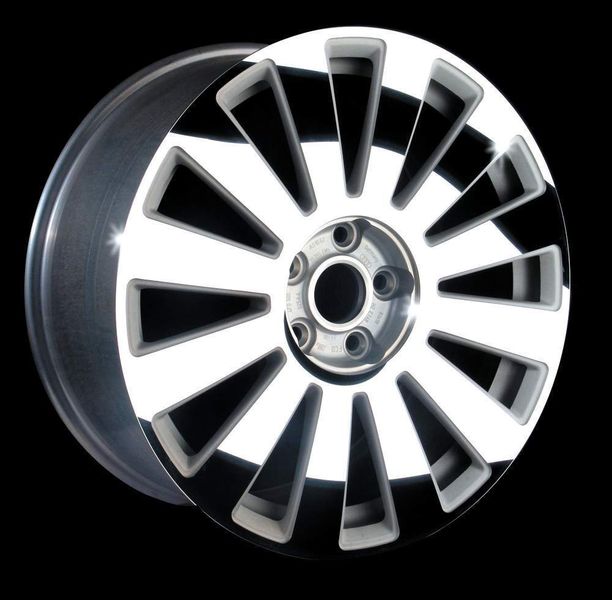 Bild 3: Der Sundwiger  Drehtechnik ist eine vorher technisch nicht mögliche First-Solus-Bearbeitung an  einer Autofelge aus Aluminium mit einem Durchmesser von 540 mm gelungen.Bilder: Sundwiger Drehtechnik (Archiv: Vogel Business Media)