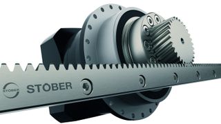 Das Besondere an der neuen Zahnstange: Die doppelte Bohrung sichert die Komponente gegen Verschieben.  (Bild: Stöber Antriebstechnik )