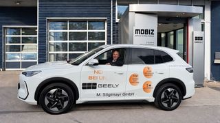 Michael Stiglmayr, Geschäftsführer des Autohauses Stiglmayr, setzt große Erwartungen in die chinesische Marke. (Bild: Stiglmayr)