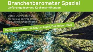 Die Gemeinschaft Papiersackindustrie e.V. (GemPSI) hat kurzfristig eine Sonderausgabe des Branchenbarometers veröffentlicht. Das Stimmungsbild aus der deutschen Papiersackindustrie schafft Transparenz im Hinblick auf die aktuellen Entwicklungen in der Branche und gibt eine Prognose für 2022. (Bild: Gempsi)