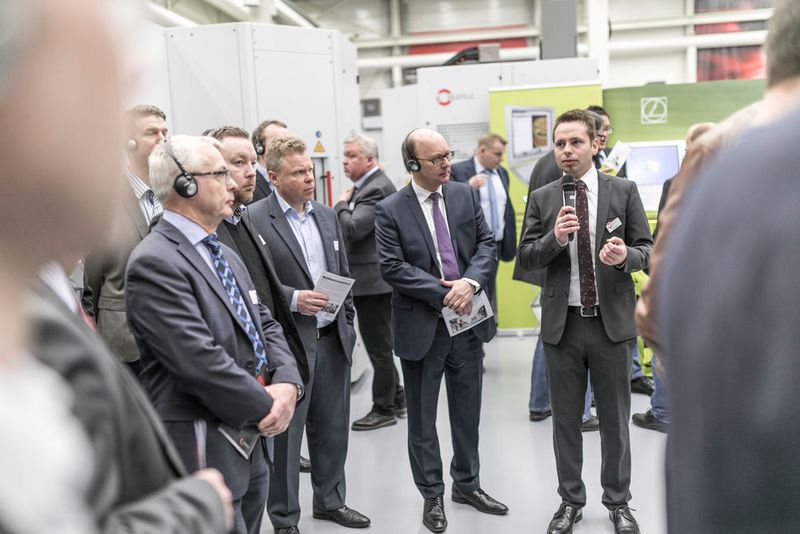 Mehr als 2700 Besucher empfing die Hermle Maschinenfabrik zu ihrer Hausausstellung in Gosheim vom 26. bis 29. April 2017.  (Hermle)