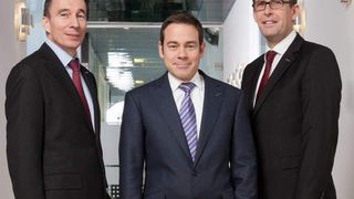 Vlnr. Dr. Stefan Sacré (CEO), Michael Stomberg (COO), Jochen Strasser (CTO) (Bild: EagleBurgmann)