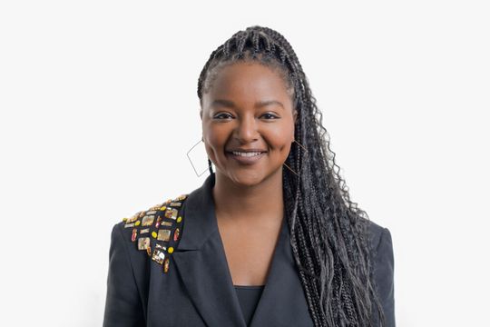 Aminata Touré, Ministerin für Soziales, Jugend, Familie, Senioren, Integration und Gleichstellung in Schleswig-Holstein.(Bild:  © 2022 Frank Peter)