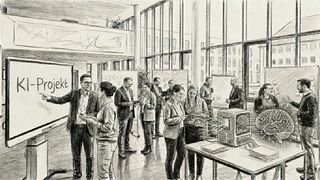 Entscheidend ist nicht nur, ob Verwaltungen künstliche Intelligenz einsetzen, sondern auch, wie sie die Einführung organisatorisch aufsetzen. (Bild: Gemini / KI-generiert)