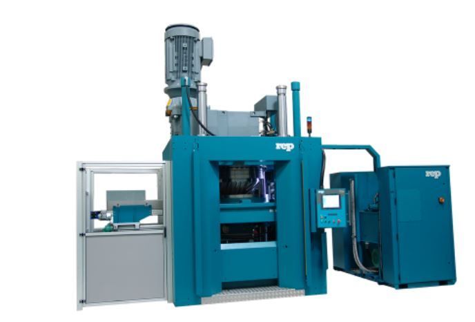 Anlage zum Devulkanisieren von Gummi. (Bild: REP Deutschland)