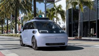 Der chinesische Autohersteller Zeekr hat den Prototypen seines für die Google-Tochter Waymo entwickelten Autos vorgestellt.  (Bild: Zeekr)