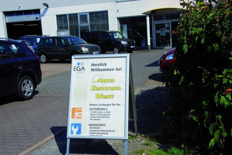 Hinweis auf die Leistungen des Autohauses (Archiv: Vogel Business Media)