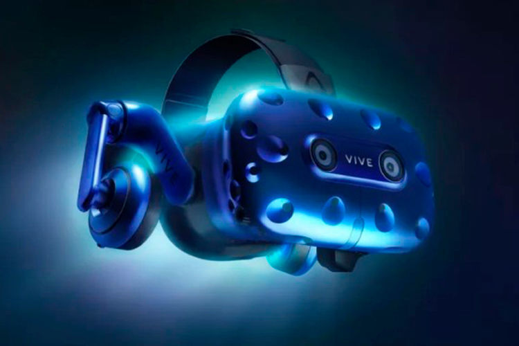 Das VR-System HTC Vive bestach bislang durch tolles Tracking. Die Bildschärfe lies aber zu wünschen übrig. Die neue Vive Pro will das mit höher auflösenden Displays ändern. (HTC)