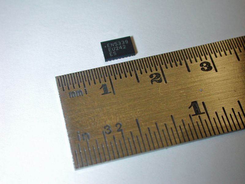 Enpirion EN5339: hat eine Grundfläche von 55 mm2 und eine Bauhöhe von 1,1 mm. (Bild: Enpirion)