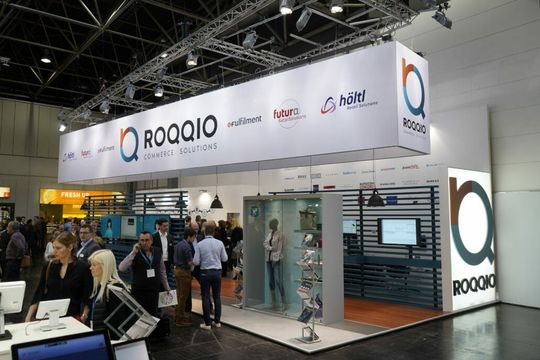 Auf der EuroShop 2020 präsentierte Roqqio neue E-Commerce-Lösungen für den stationären Einzelhandel.(Quelle:  Roqqio)